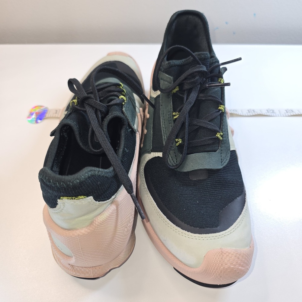 ECCO BIOM Natural Motion Womens Sneakers petite Pink GREEN Size 39 Narrow Toe